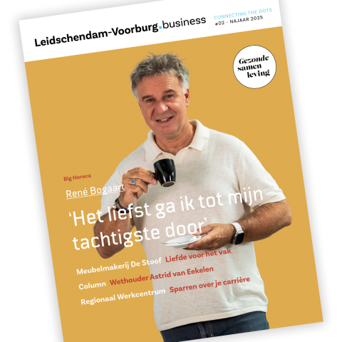 Interview met Lotte in het magazine Leidschendam-Voorburg Business