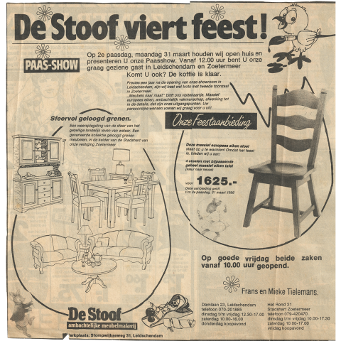 wandmeubel op maat!? Stoof maakt als sinds 1982 de mooiste meubels in Delft en omstreken.